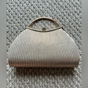 Elegant Gold Clutch Bag
